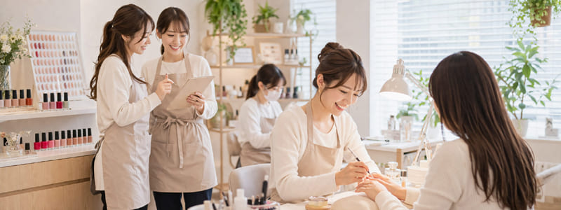 働きやすいネイルサロンの特徴