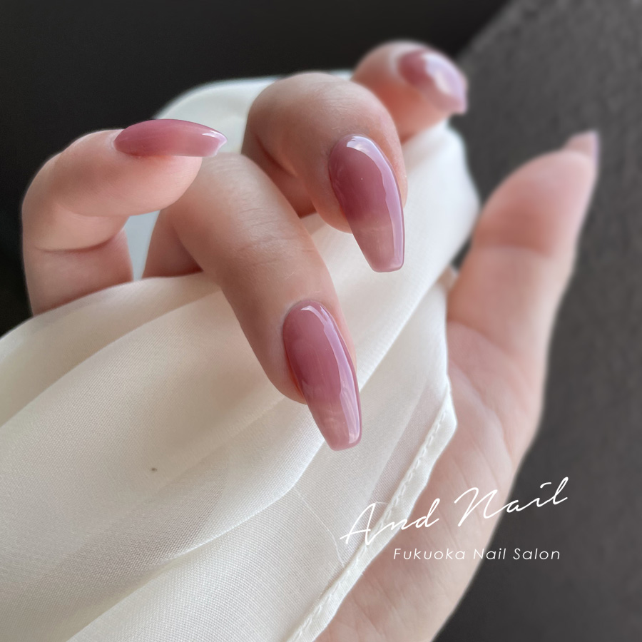 シンプルネイル 福岡