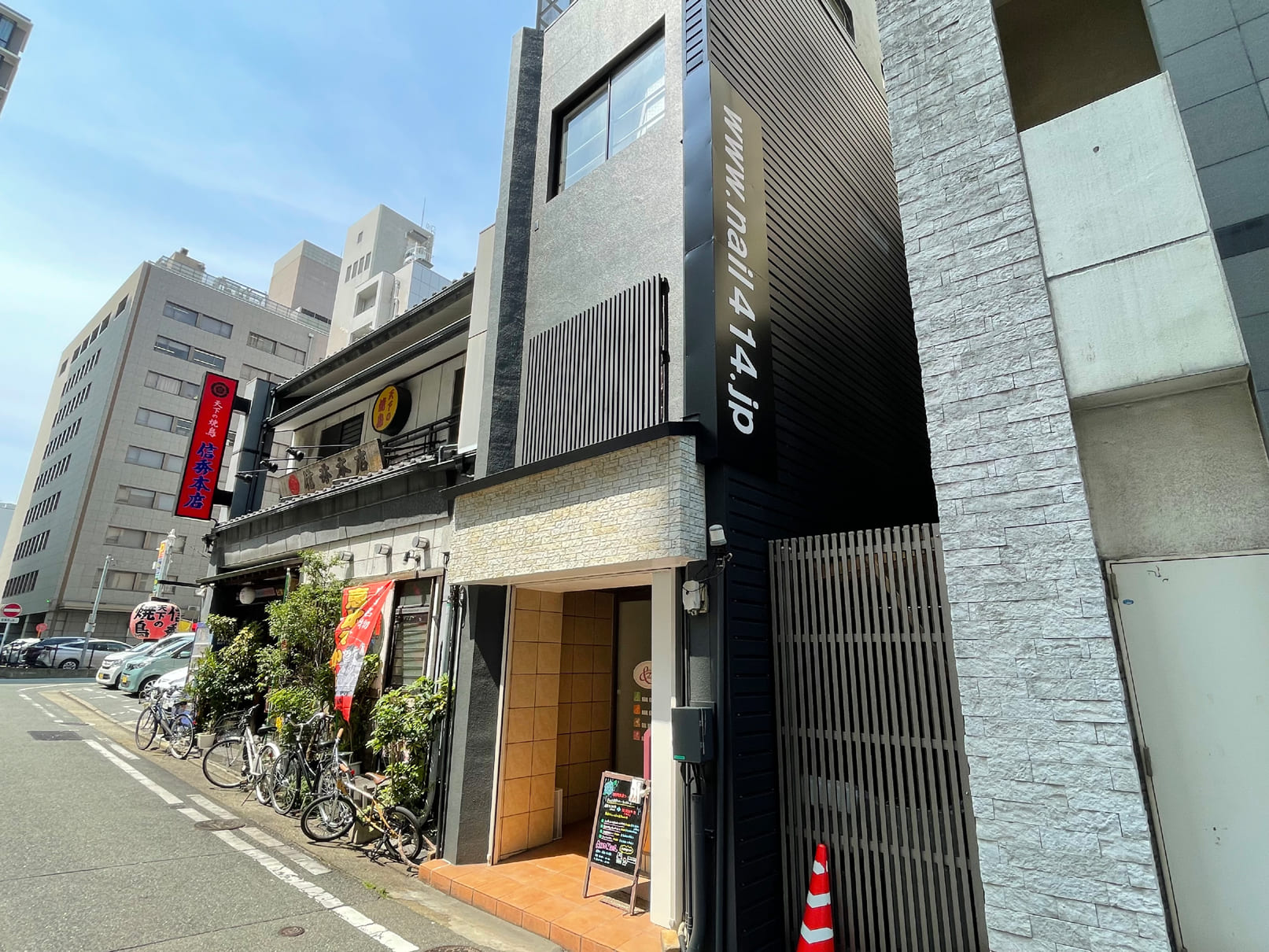 中洲川端 ネイルサロン 福岡アンドネイル 建物風景